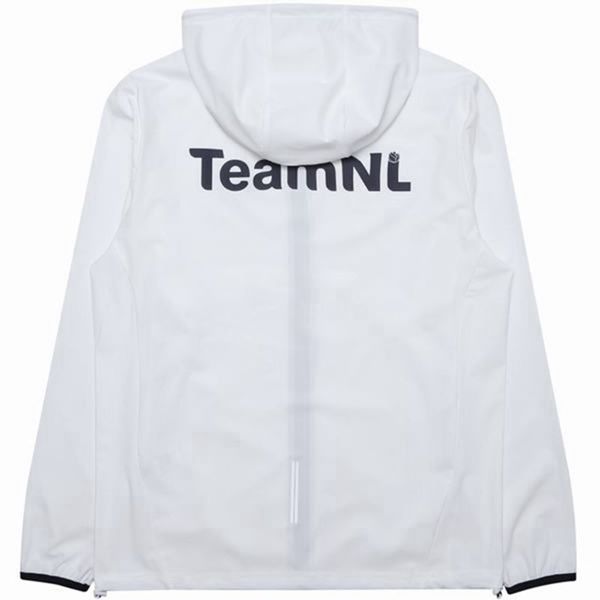 Fila Bunda Panske Biele - Team Nl Hooded Windbreaker Vypredaj - Slovakia 45032-QXDJ